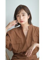 ガーデン オオタカノモリ(garden otakanomori)&nbsp;20代30代40代大人外ハネミディアム×小顔前髪あり