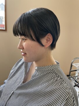 キュオンシア(CUEON. ciea) 大人ショート×オリーブグレージュ