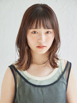 リトル 藤沢(little) ミディアムレイヤー小顔ミディー