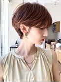 大人可愛い20代30代40代50代小顔ショートボブナチュラルショート