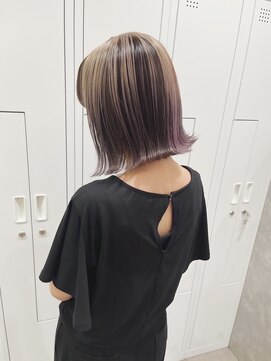 チェレ オレ 新金岡店(Chere ore) 餡ブレラカラー★外ハネ切りっぱなしボブ