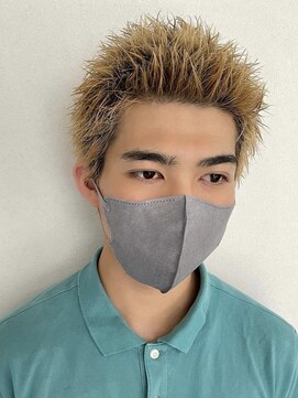 スキルセカンドハウス 天神(SKILL SECOND HOUSE) スパイキーショート ブロンド