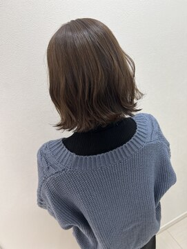 アールモンドヘア新世界 #切りっぱなしボブ