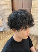 アフロ安藤 メンズパーマ/波巻きパーマ/スパイラルパーマ