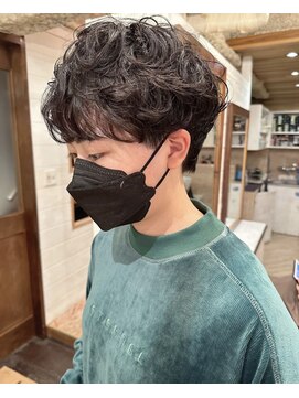 ラレイ ハラジュク(Lalei harajuku) 【白岩】マッシュショート×ニュアンスパーマ