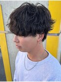 波巻きパーマツイストスパイラルパーマ波巻きスパイラルパーマ