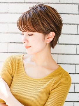 ロンドアンメゾン 原宿(Lond un Maison.) ショート/顔周り/前髪カットブリーチなしハイトーンカラー[原宿]