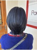 漂うリジッド感☆デニムネイビーで色落ちまで楽しんで♪