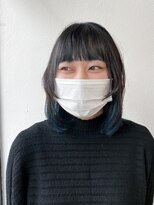 ヘアーループレル(Hair ruup Rell design works)&nbsp;インナーカラー×マッシュウルフ