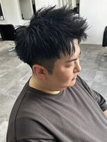 ヒュイル バイ ニアウ(Hwyl by Niau) メンズマッシュパーマニュアンスパーマスパイラルパーマ刈り上げ