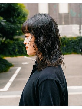 カフ(CAF) CAF河内　パーマ　ゆるふわパーマ　ニュアンスパーマ　大阪