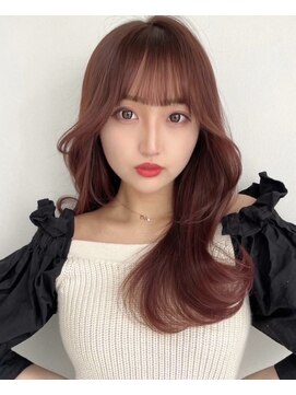 プアメリア 名古屋(Puamelia) 韓国くびれレイヤー　ピンクモカブラウン