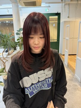 ジュエ プリュム(jouer plume) ボルドーカラー