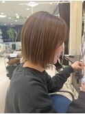 赤み消しハイライト×ボブ