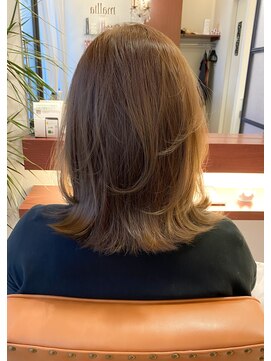 マーリャヘアー(mallia hair) レイヤースタイルレイヤーカットロングレイヤー小顔スタイル