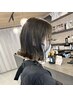 【REINA or 山下指名限定】カット+ブリーチなしWカラー+トリートメント