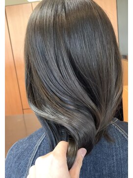 ハーフアンドハーフ(HALF and HALF) ほうじ茶カラー/赤み消しカラー/グレージュ