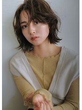 シア 表参道(SHEA.) レイヤーボブ×くしゃっと垢抜けウェーブパーマ