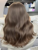 アマトウキョウ アユンチェ(AMA TOKYO×AYUNCHE) ヘーゼルベージュ ブリーチなし 透明感カラー