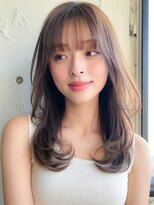 アグノス 青山(Agnos)&nbsp;レイヤーカット暗めカラーフェイスフレーミングデザインカラー