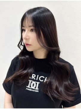 ジーナ 博多筑紫口(Zina) 【KANA】ダークグレージュ／韓国ヘア