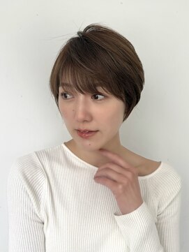 ロンド 銀座(Lond) ●杉浦くびれヘア/アプリコットオレンジ/ショート/韓国22