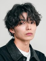 フィフス 神南(fifth)&nbsp;渋谷シャドウパーマ緩めメンズパーマ刈り上げマッシュウルフ20代