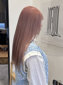 ケシキ大名(keshiki) 透明感たっぷりのペールピンク/YUKA