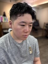クラッキ ヘアークリエイション(CRAQUE hair creation)&nbsp;爽やか男子の新定番！アップバングスタイル