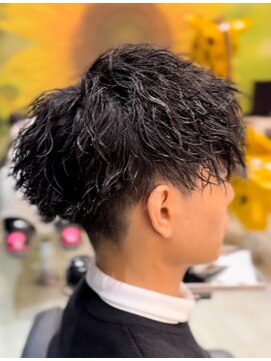 ニューヨーク ニューヨーク マザーズ イオン四條畷店(NYNY Mothers) メンズショート/ツイストスパイラルパーマ