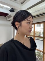 プロス(Pros)&nbsp;表参道/ブリーチなし／レイヤーカット/ヘアセット