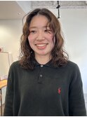 ミディアムパーマ/ゆるパーマ/大阪梅田/前髪パーマ