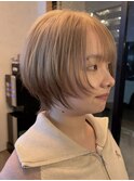 ウルフショートボブ