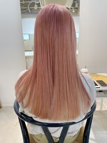  fit stand 千葉/ショートボブ/カット/パーマ/ダブルカラー/トリートメント/縮毛矯正&nbsp;イメチェン/ピンクベージュ/アンブレラカラー[千葉]