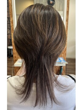 キキヘアメイク(kiki hair make) ハイレイヤーウルフ/30代40代50代60代