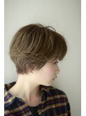 【Vicke渋谷】春スタイル外ハネショート