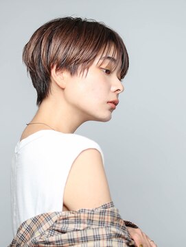 テトヘアー(teto hair) short［ハンサムショート・ベージュカラー・マッシュ］