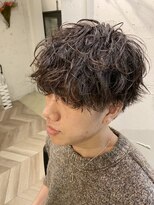 エルオム(EL.HOMME)&nbsp;【YUKI】スパイラルパーマ×無造作マッシュ