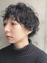スワッグ(Swag)&nbsp;マッシュショート　パーマスタイル
