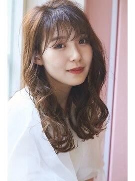 フィガロ アヴェダ(FIGARO AVEDA) イルミナカラー_ルーズ_セミウェットウェーブ