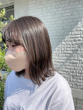 ラグ バイ シゲルカットクラブ 神田久志本店(lag) オリーブカラー