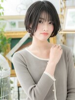 カバーヘアアンドスパ ブリス 浦和(COVER HAIR&SPA bliss)&nbsp;バレイヤージュ小顔前下がりショートマッシュc5浦和20代30代40代