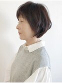 やわらか大人ショート☆ナチュラル/似合わせカット/ショートヘア