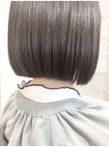 切りっぱなしボブ