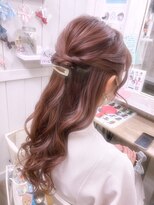 ヘアセット専門店 ナゴミ 渋谷店(nagomi) ハーフアップ