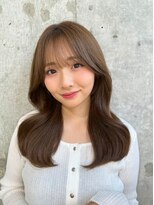 シーシンジュク 新宿南口(Sea shinjuku)&nbsp;韓国風前髪×レイヤーカット【髪質改善/新宿/レイヤーカット】