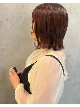 ザ ラボ アングゥ(The Labo ungu) 髪質改善カラー／ぱつっとボブ