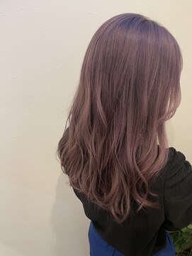 フィオーレヘアミューズ(FIORE hair muse) パープルピンクカラー