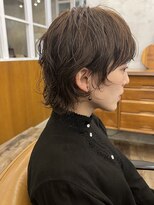 テテコケット(tete coquette)&nbsp;前上がりマッシュショートボブにニュアンスカールでおしゃれに