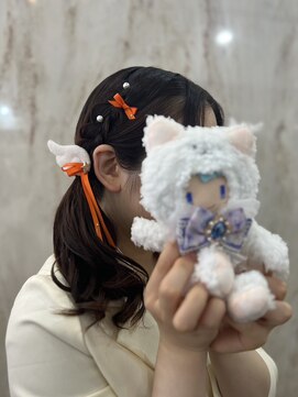 ラビス(Lovis) セミディ/シアーカラー/魅力倍増カール/ダークアッシュ